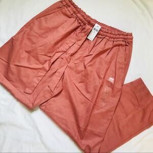 GAP Elastic Waist Loose Cropped Pants